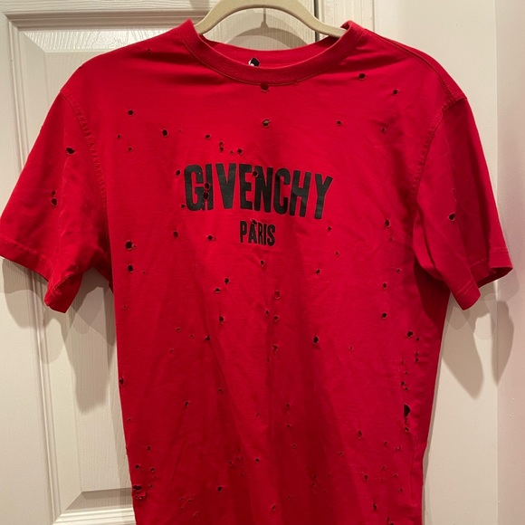 Givenchy Distressed Tee - Picture 1 of 1